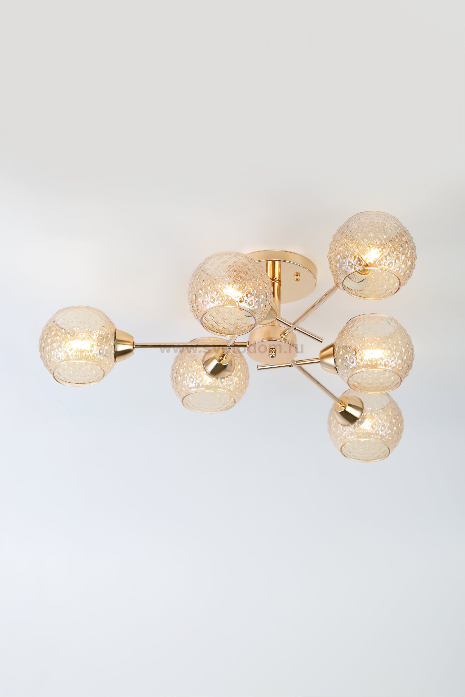 Люстра Rivoli Amalia 3090-306 6 * Е27 40 Вт модерн