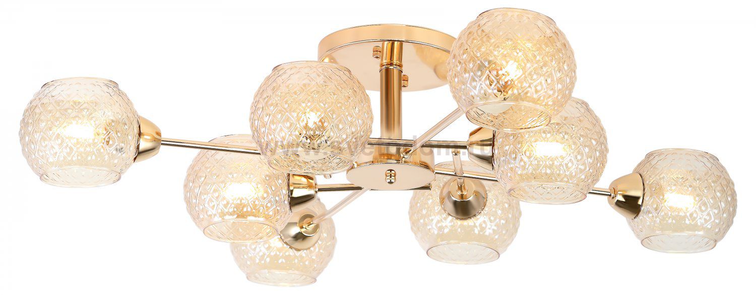 Люстра Rivoli Amalia 3090-308 8 * Е27 40 Вт модерн