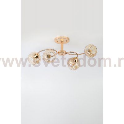 Люстра Rivoli Dorothea 3093-304 4 * Е27 40 Вт модерн