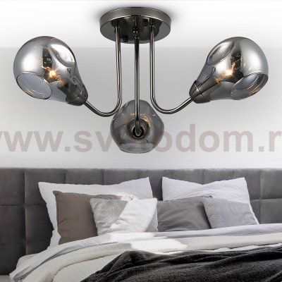 Люстра Rivoli Elisabeth 3094-303 3 * Е14 40 Вт модерн