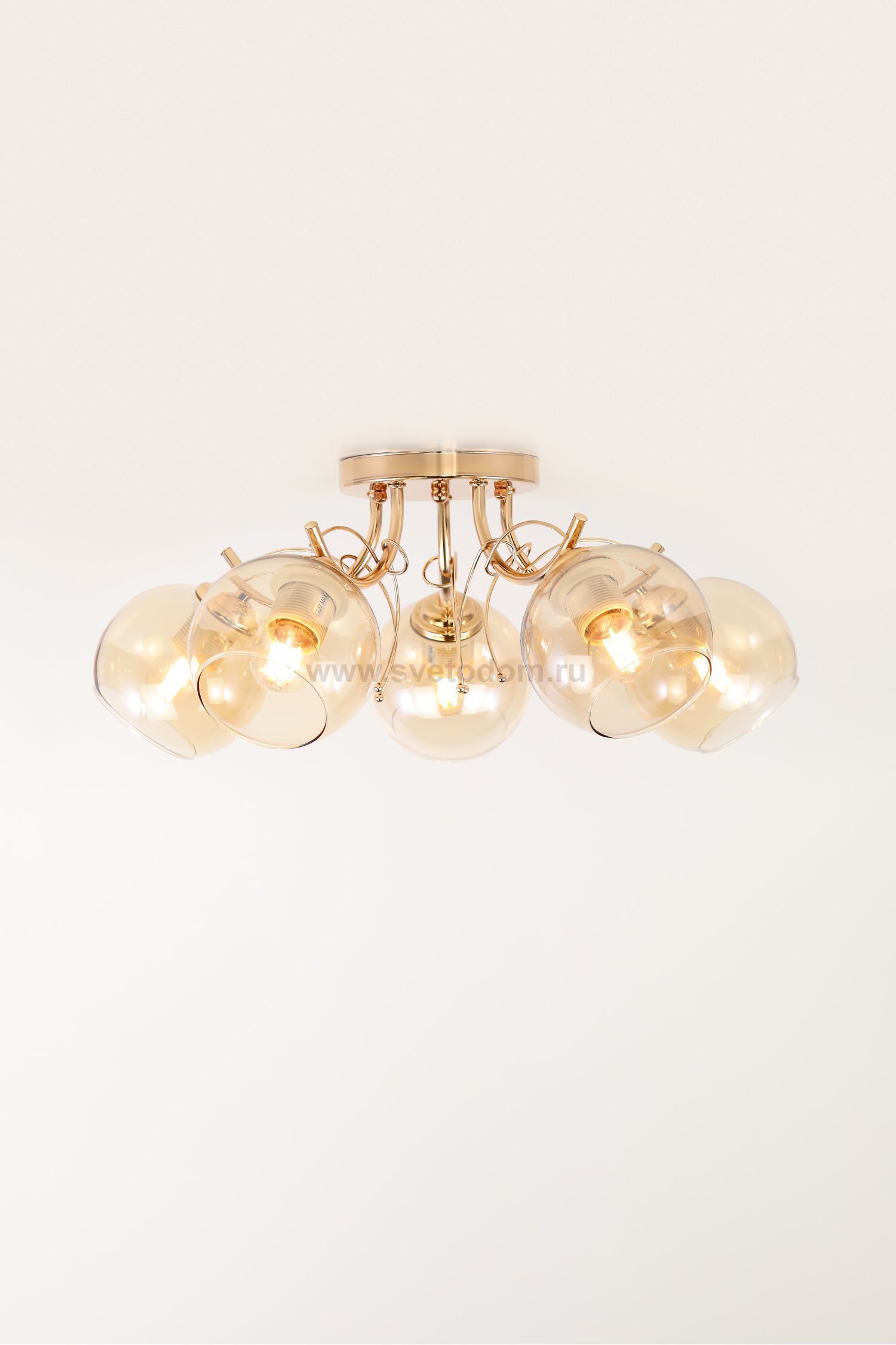 Люстра Rivoli Elli 3095-305 5 * Е27 40 Вт модерн