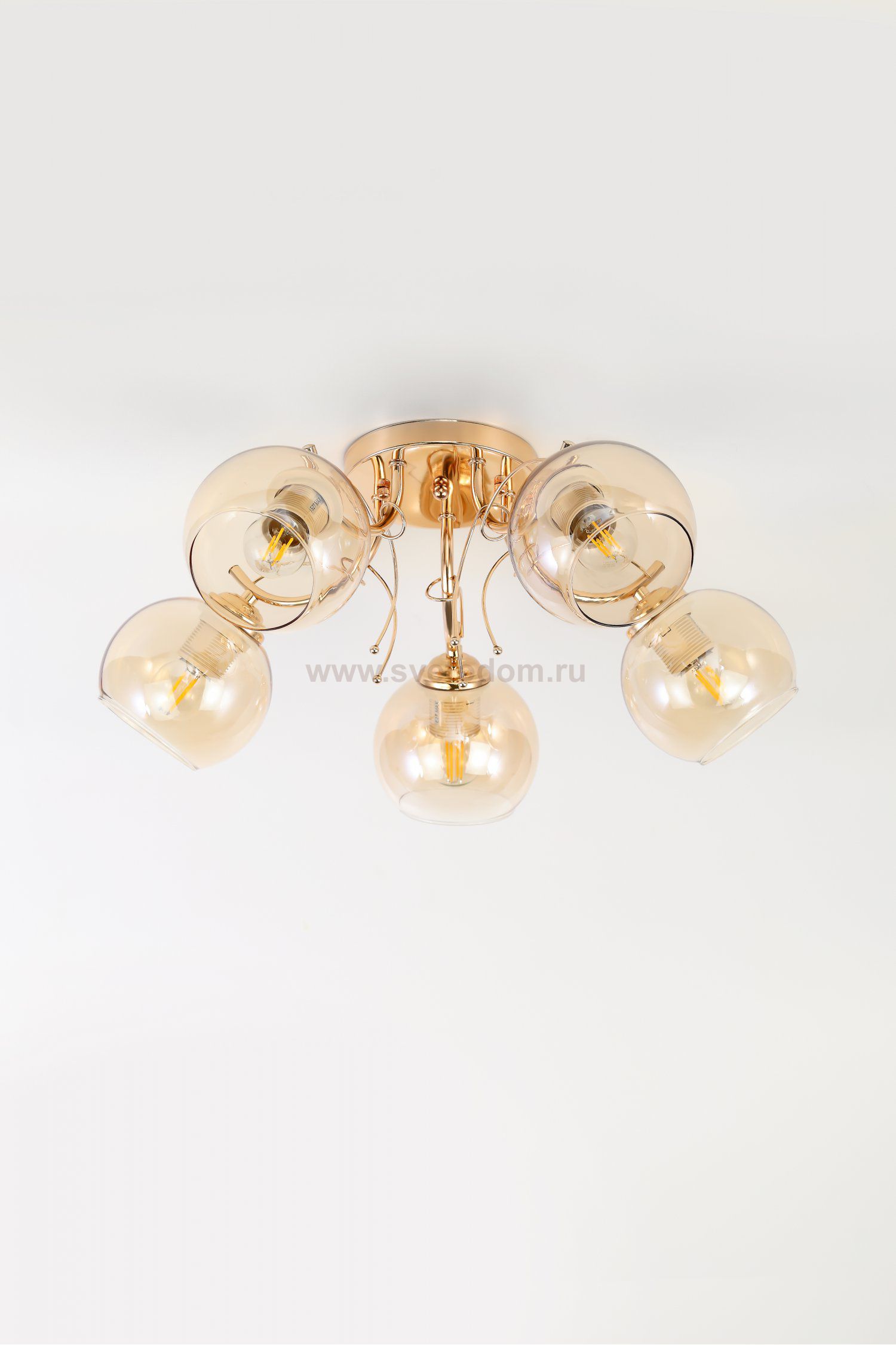 Люстра Rivoli Elli 3095-305 5 * Е27 40 Вт модерн