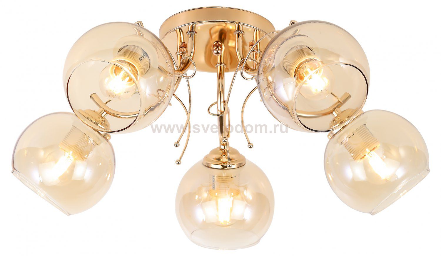 Люстра Rivoli Elli 3095-305 5 * Е27 40 Вт модерн