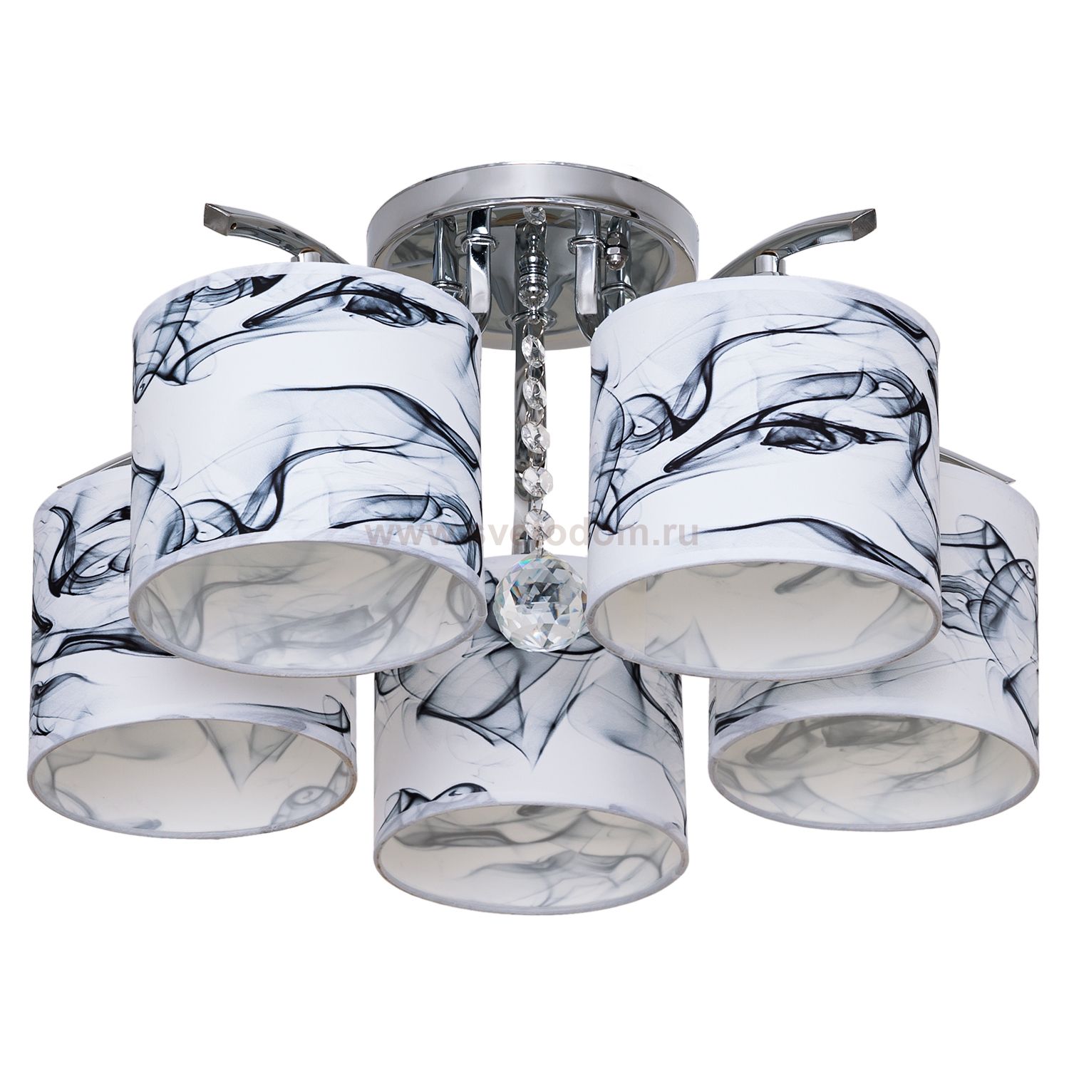 Люстра классическая Экономсвет 30955/5CR PNT