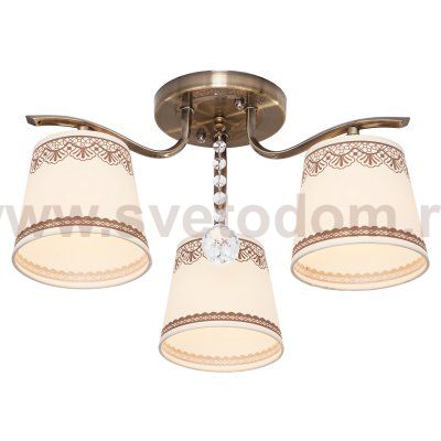 Люстра классическая Экономсвет 30957/3AB PNT