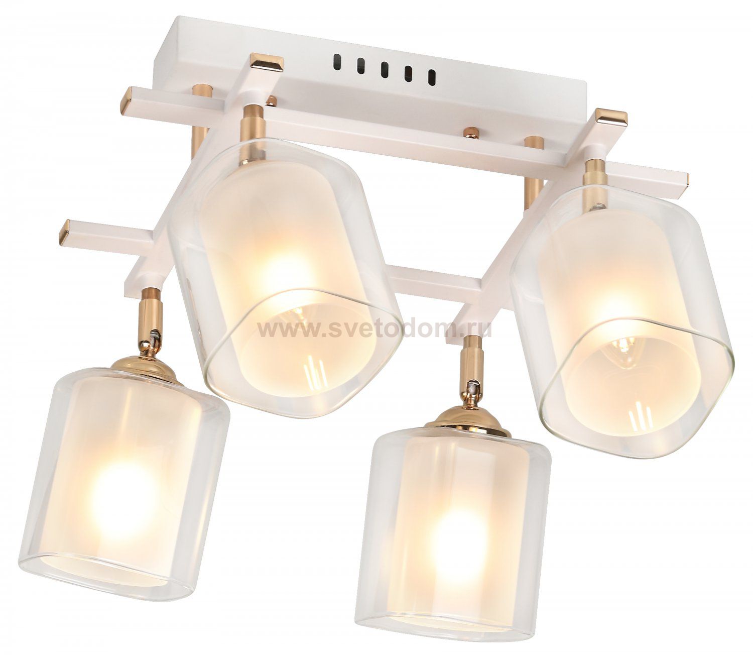 Светильник потолочный Rivoli Helga 3100-304 4 * Е27 40 Вт модерн