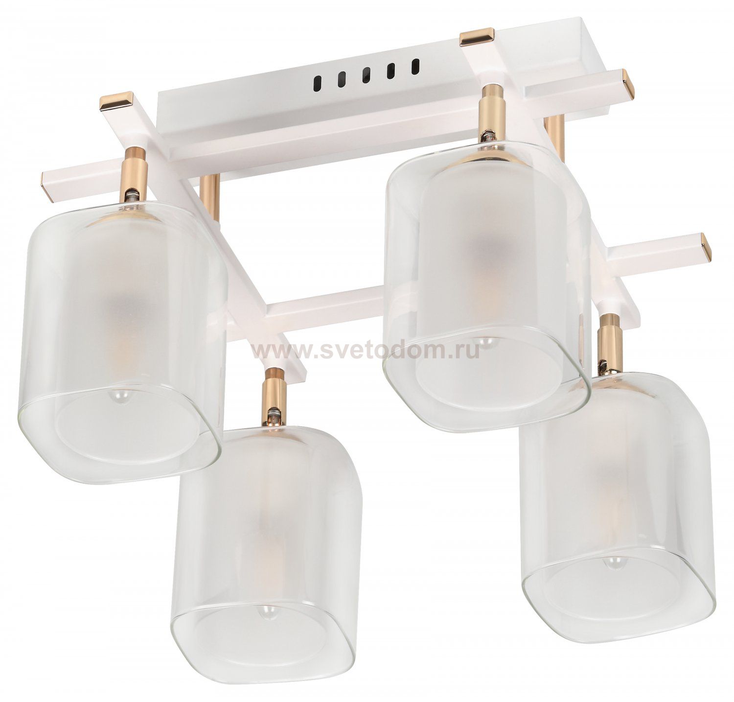 Светильник потолочный Rivoli Helga 3100-304 4 * Е27 40 Вт модерн