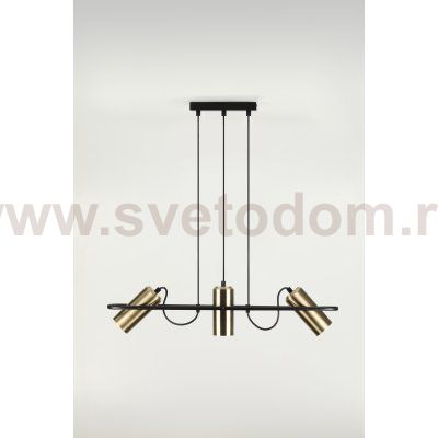 Светильник подвесной (подвес) Rivoli Elfriede 3101-203 3 * GU10 25 Вт модерн потолочный
