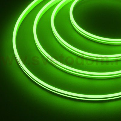 Гибкий неон ARL-MOONLIGHT-1004-SIDE 24V Green (Arlight, 6.8 Вт/м, IP65) Arlight 31013