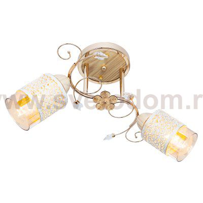 Светильник ЭкономСвет 3101T/2FGD CL+WT