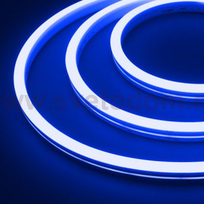 Гибкий неон ARL-MOONLIGHT-1712-SIDE 24V Blue (Arlight, 8 Вт/м, IP67) Arlight 31022
