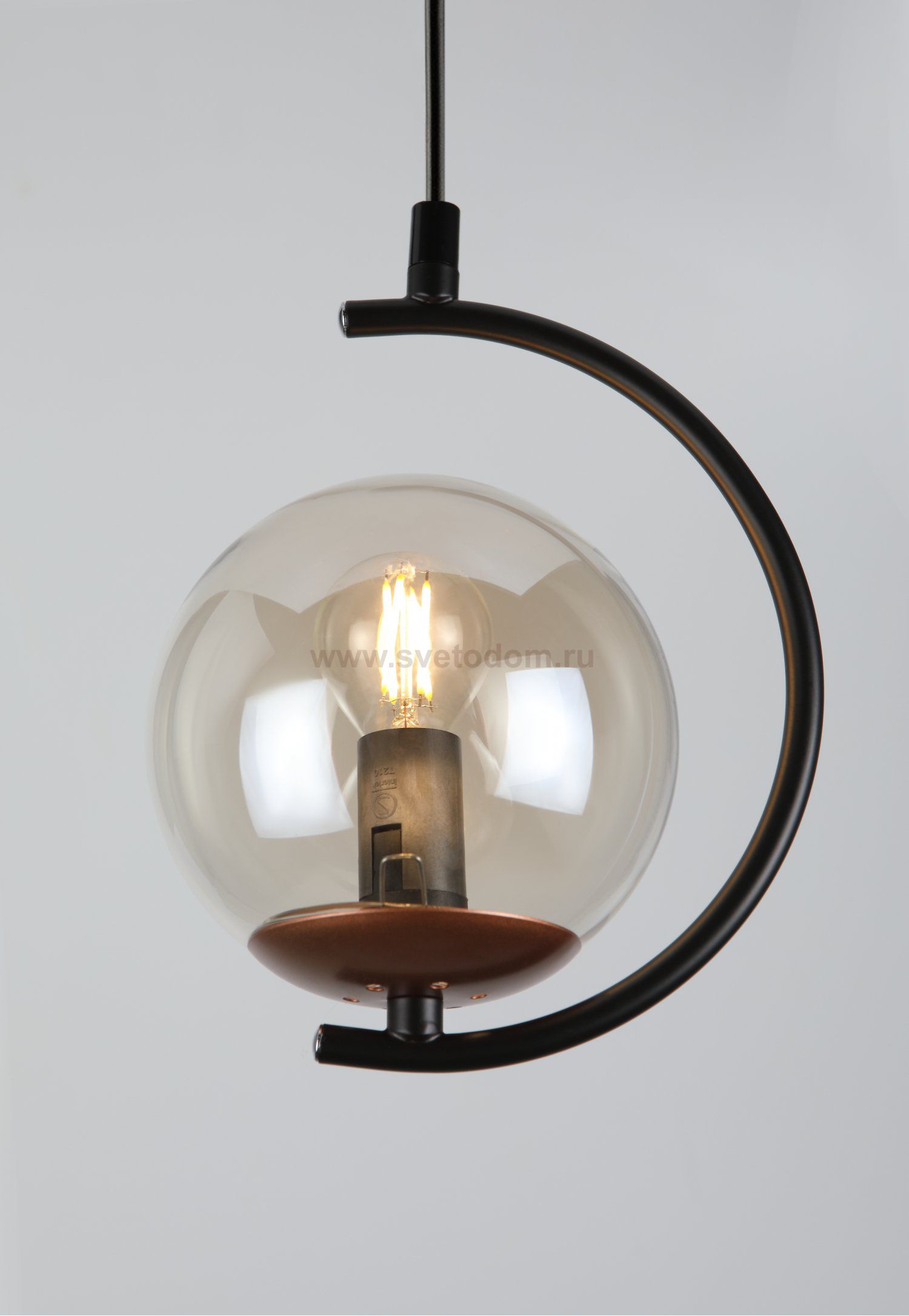 Светильник подвесной (подвес) Rivoli Marlen 3103-201 1 * E14 40 Вт модерн