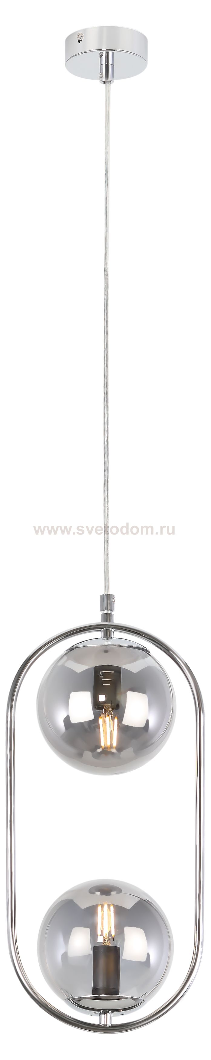 Светильник подвесной (подвес) Rivoli Pauline 3104-312 2 * Е14 40 Вт модерн