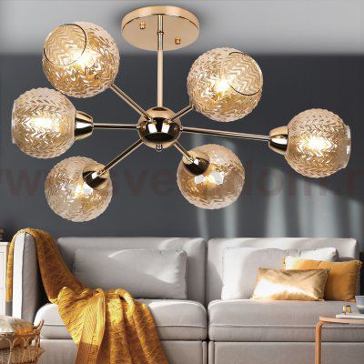 Люстра Rivoli Heidi 3106-306 6 * Е27 60 Вт модерн
