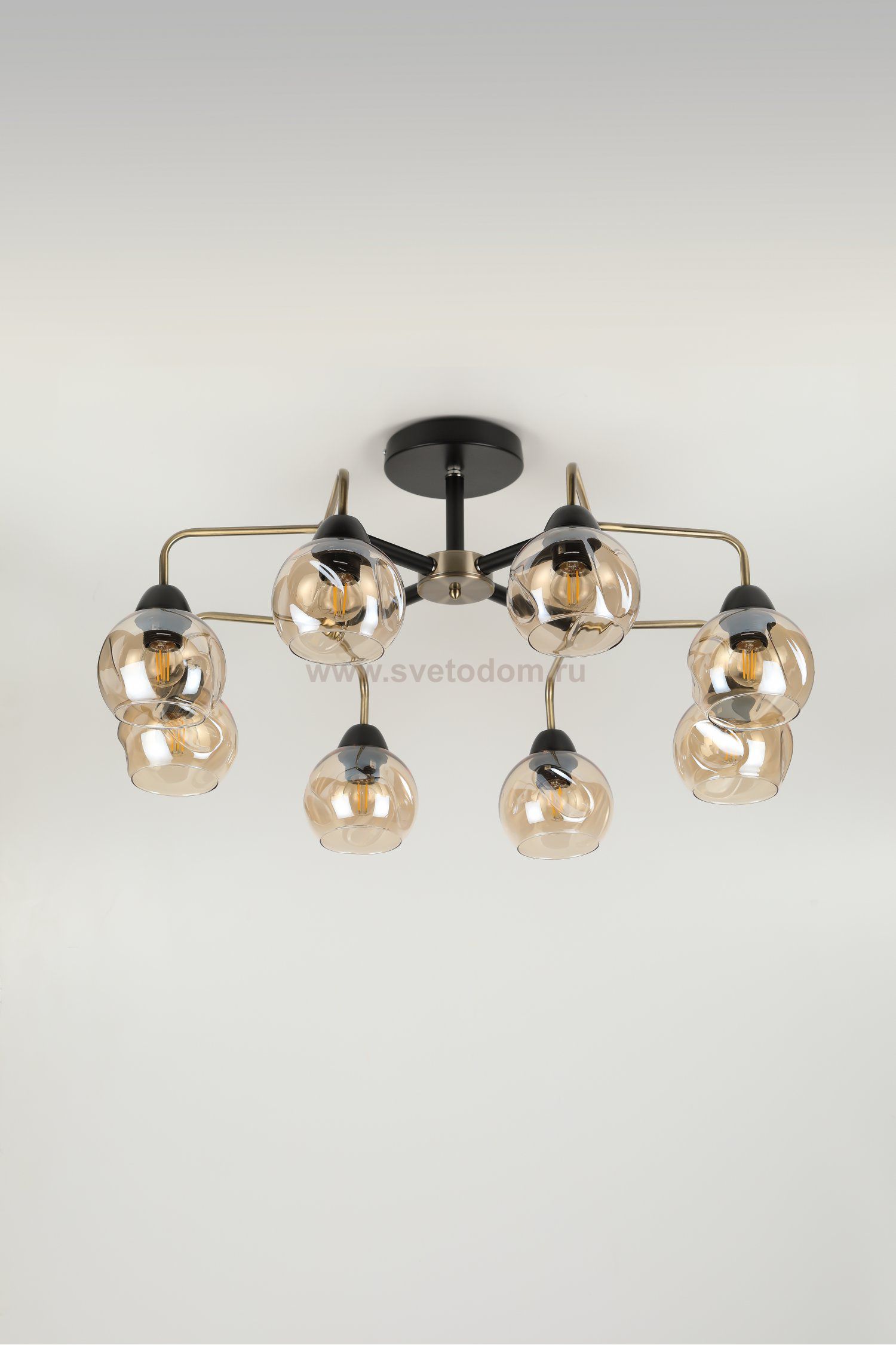 Люстра Rivoli Isa 3110-308 8 * Е27 60 Вт модерн