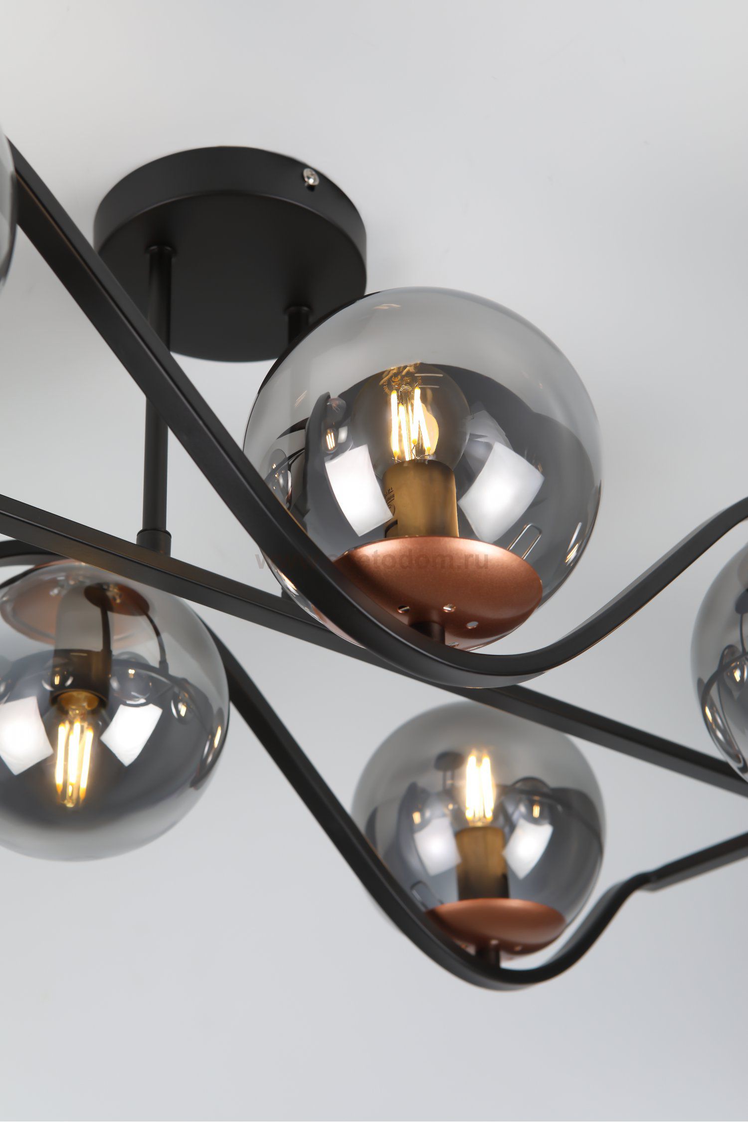 Люстра Rivoli Ursel 3112-306 6 х Е14 40 Вт модерн