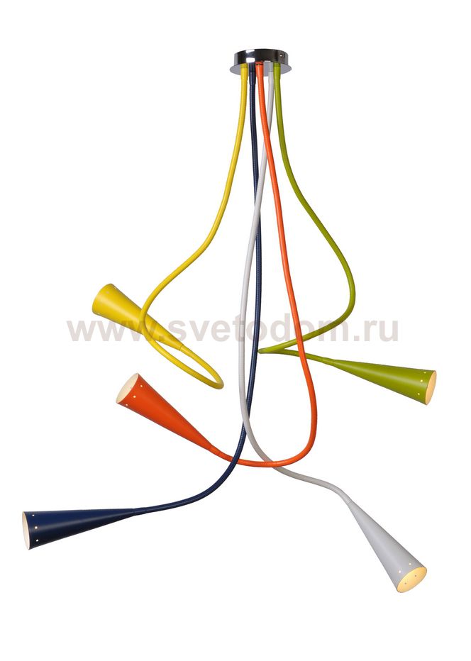 Люстра цветная Lucide 31139/05/99 RINGO