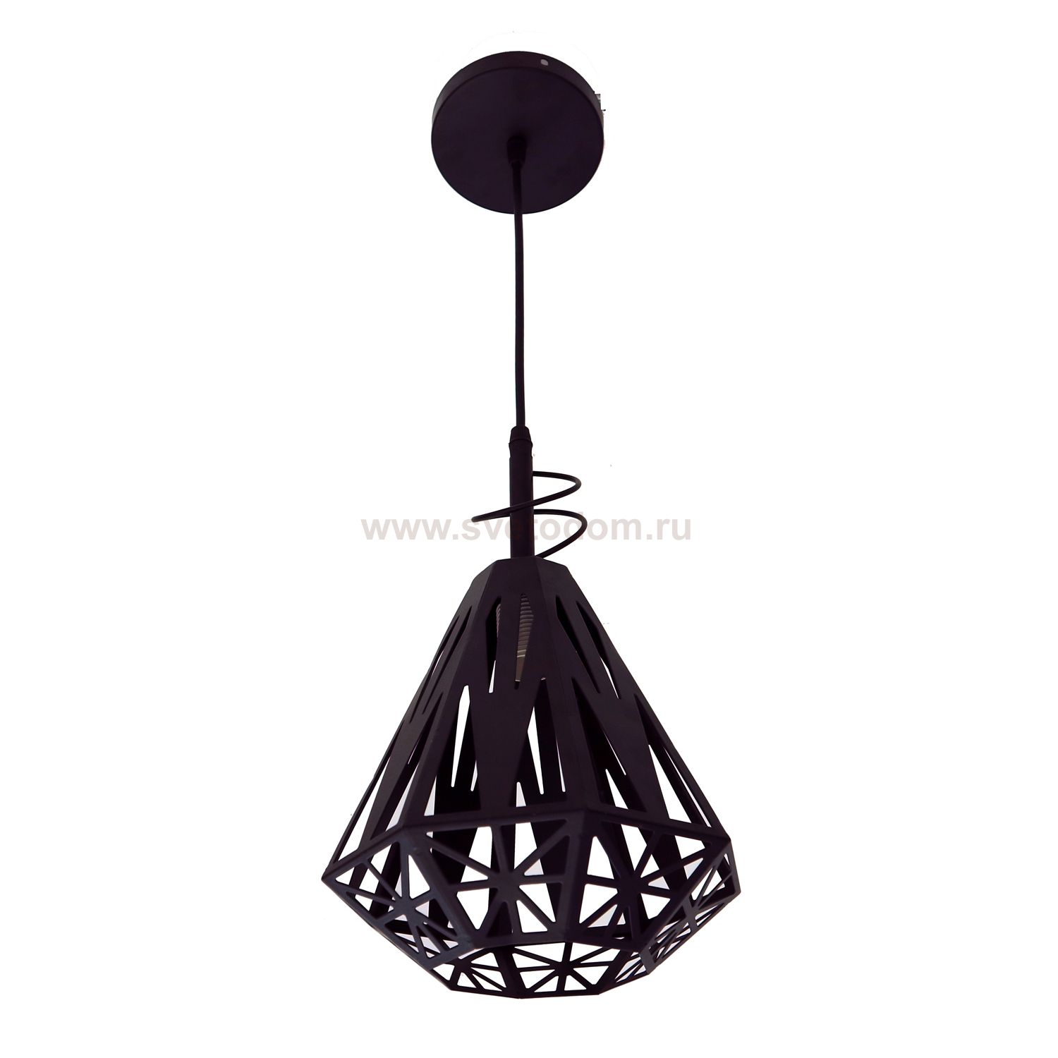 Подвесной светильник Экономсвет 31155/1BK BK