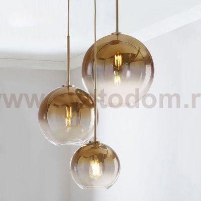 Подвесной Светильник Passage One D20 Gold By Imperiumloft