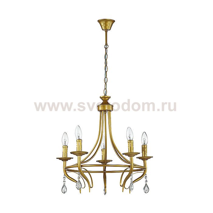 Люстра подвесная Lumion 3128/5 GOLDENA
