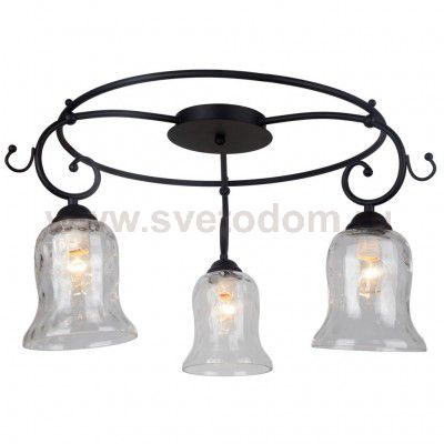 Потолочный светильник Escada Orlando 313/3PL E14*40W Black