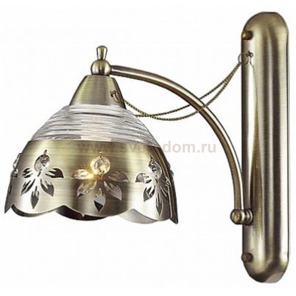 Светильник настенный бра Odeon light 3133/1W ALADA