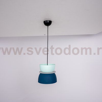 Подвесной Светильник Ilo D22 Blue/Mint By Imperiumloft