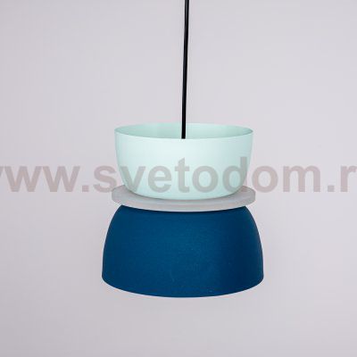 Подвесной Светильник Ilo D22 Blue/Mint By Imperiumloft