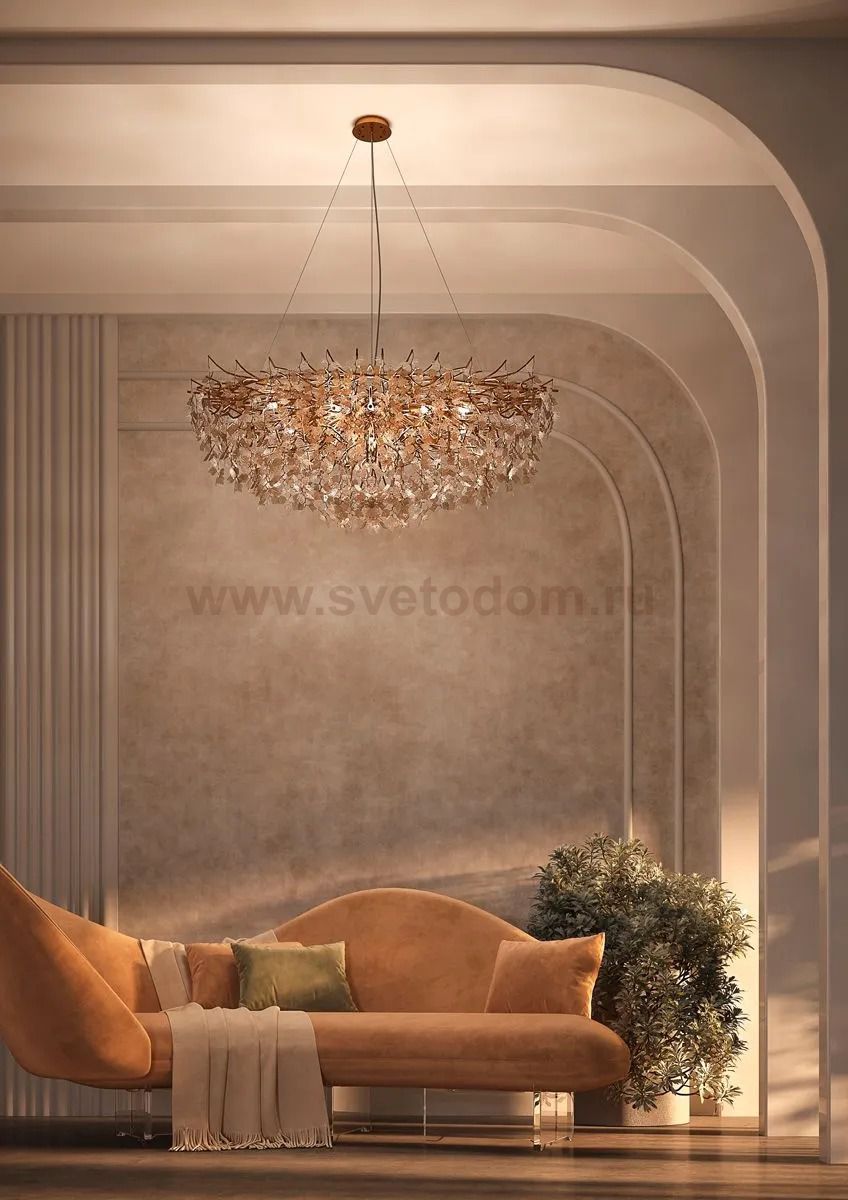 Светильник подвесной Divinare 3136/01 SP-12 SALICE