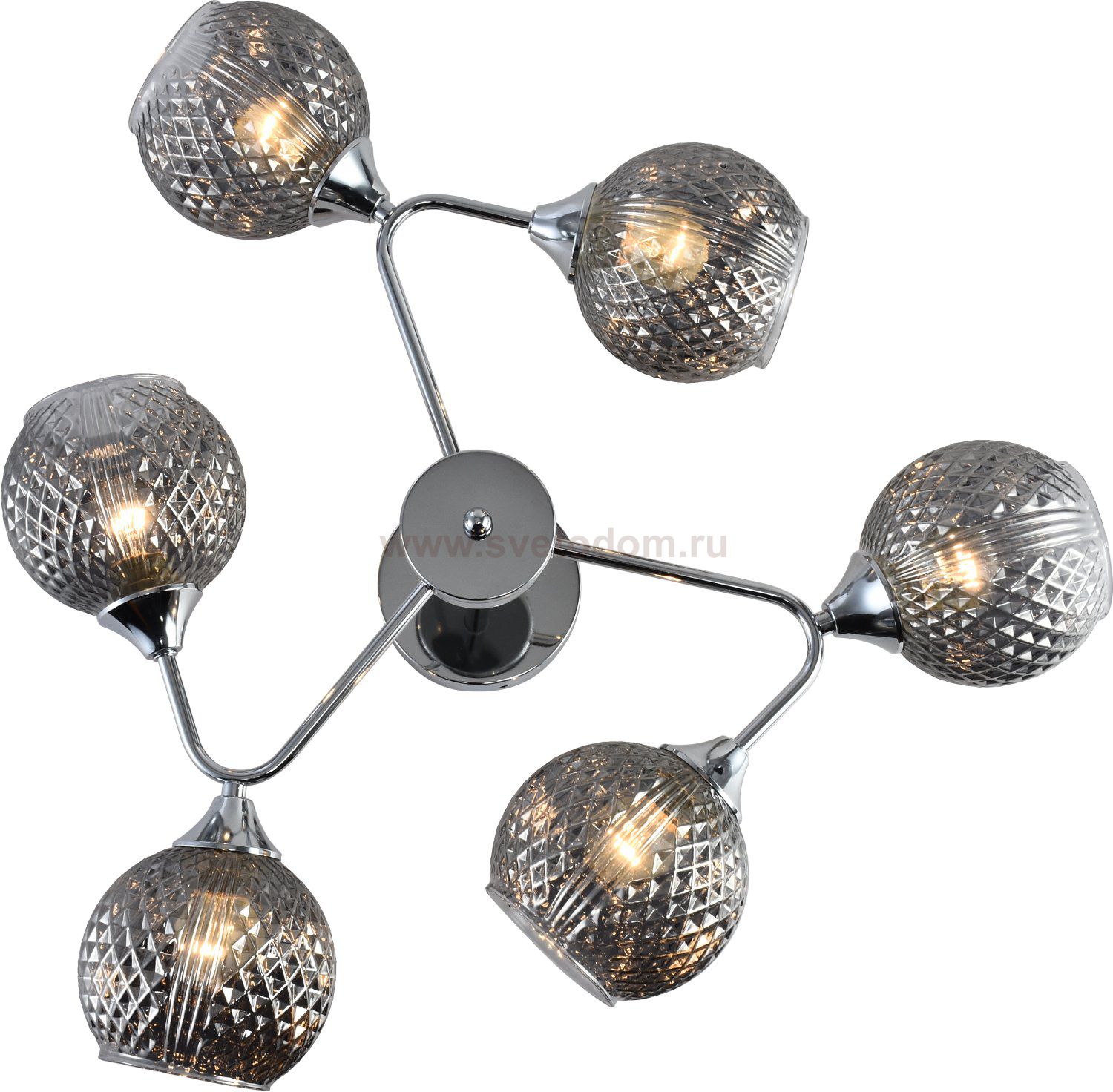 Люстра Rivoli Haley 3137-306 6 х Е27 60 Вт модерн