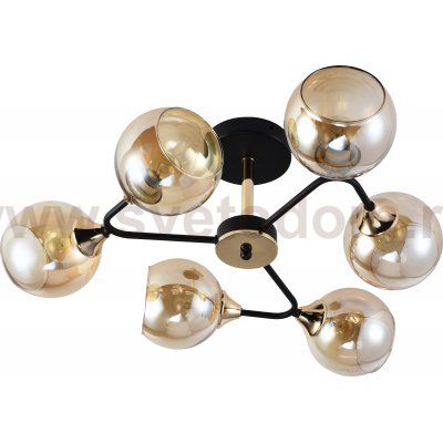 Люстра Rivoli Alison 3138-306 6 х Е27 60 Вт модерн