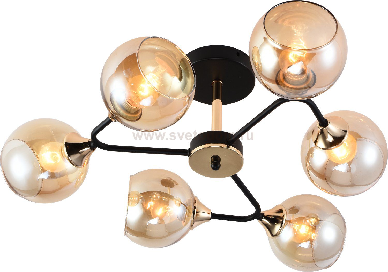 Люстра Rivoli Alison 3138-306 6 х Е27 60 Вт модерн