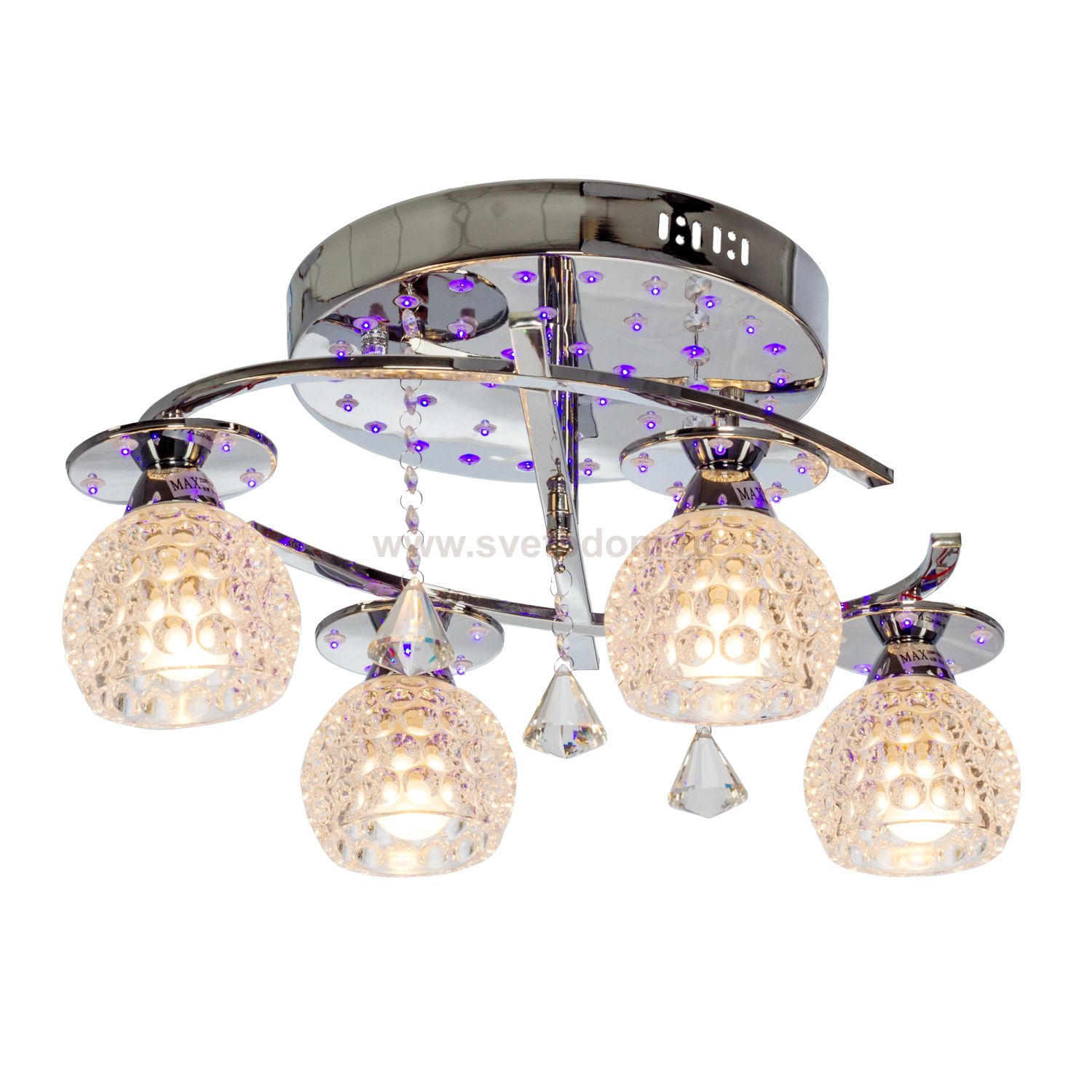 Потолочный светильник Экономсвет 3138S/4CR LED