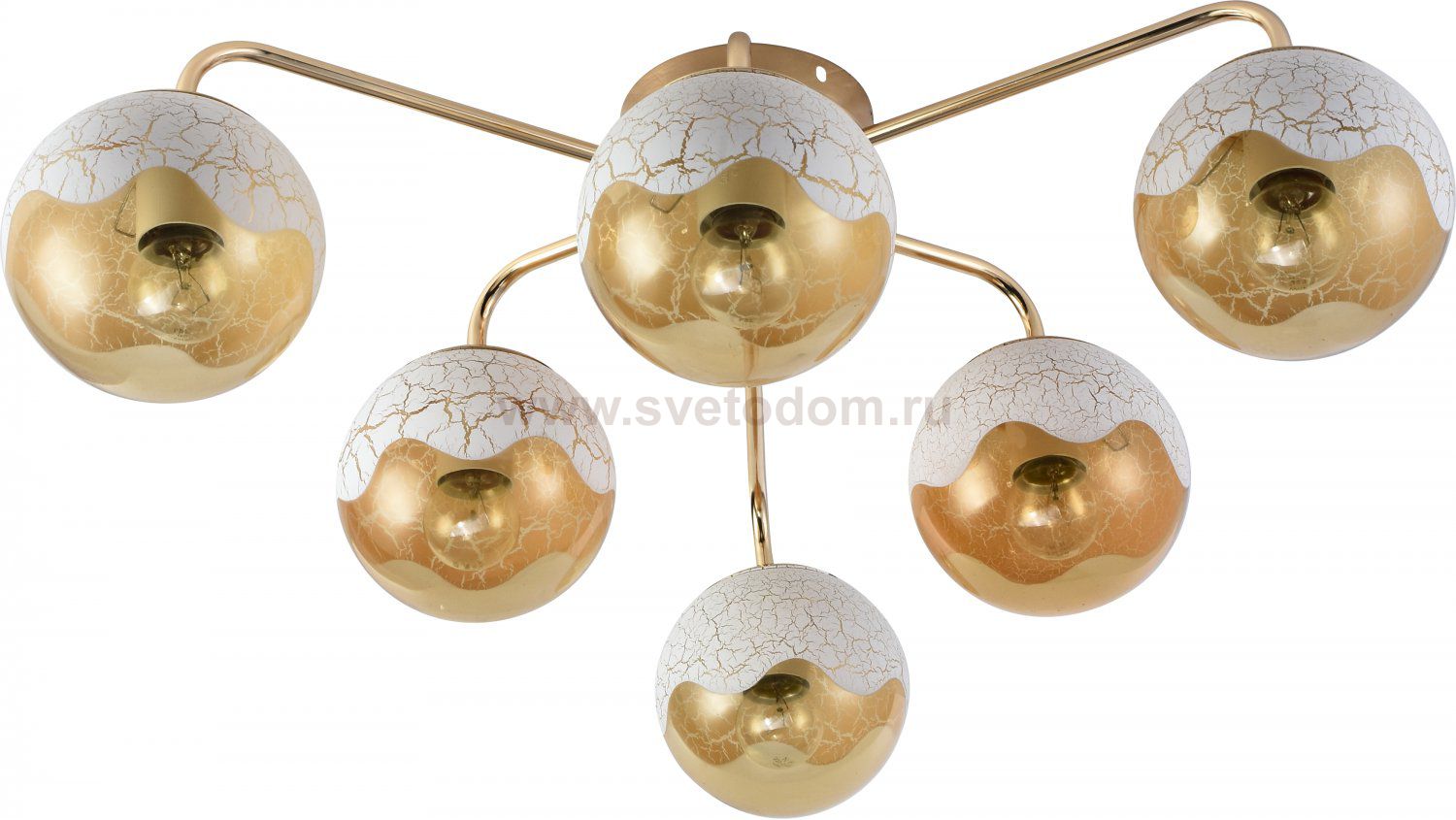 Люстра Rivoli Avril 3140-305 6 х Е27 60 Вт модерн