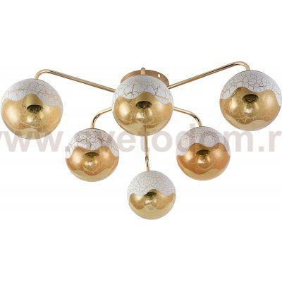 Люстра Rivoli Avril 3140-305 6 х Е27 60 Вт модерн