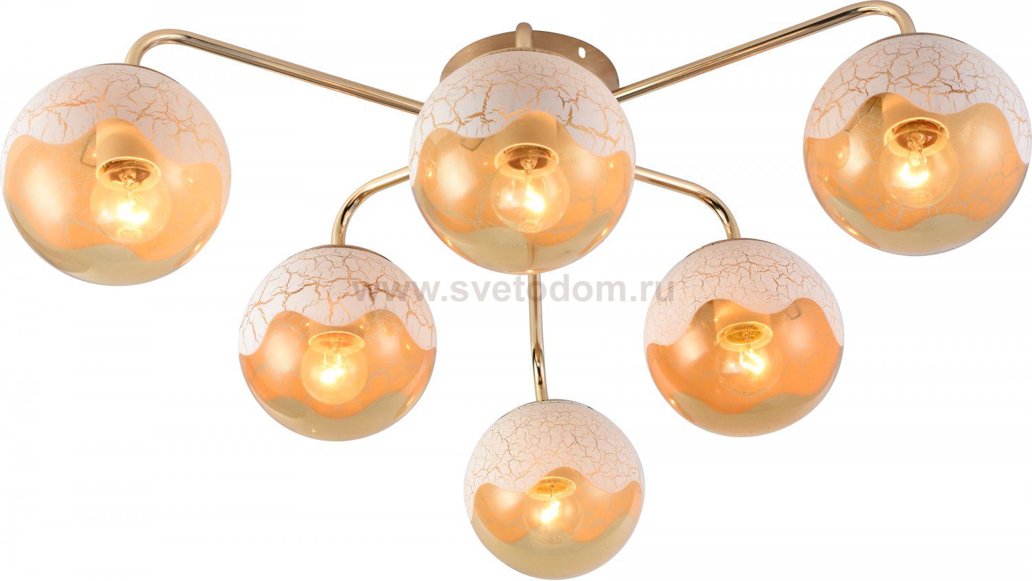 Люстра Rivoli Avril 3140-305 6 х Е27 60 Вт модерн