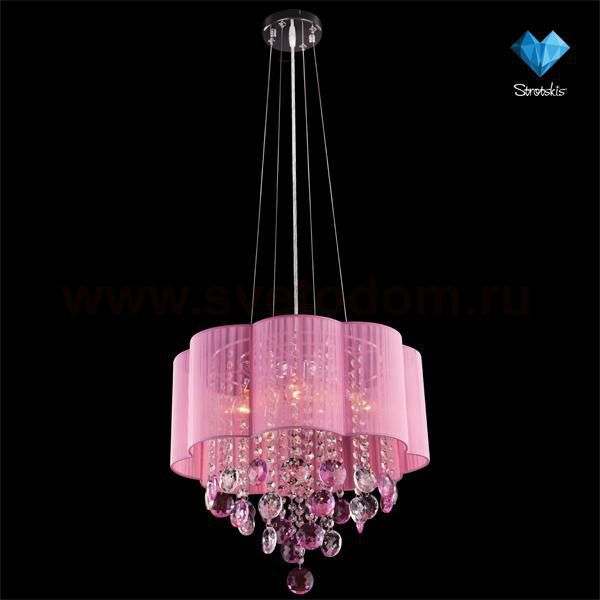 Люстра розовая Eurosvet 3155/5