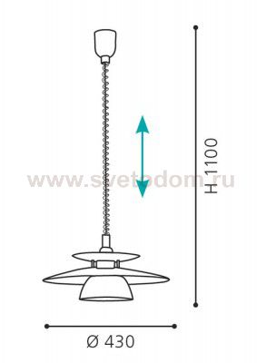 Светильник подвесной Eglo 31666 BRENDA