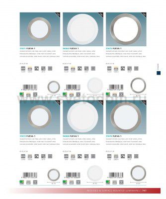 Встраиваемый и накладный светильник Eglo 31671 FUEVA 1