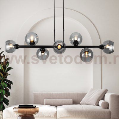 Люстра Rivoli Irmhild 3172-208 8 * Е27 60 Вт модерн