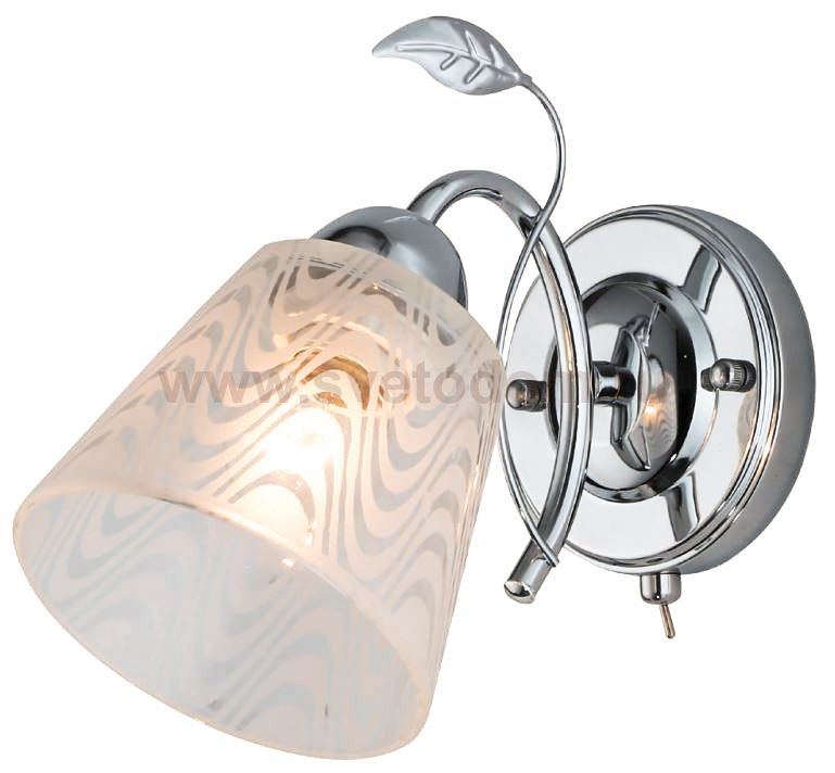 Бра светильник Rivoli Nelma 3187-401 настенный 1 х Е27 40 Вт модерн с выключателем