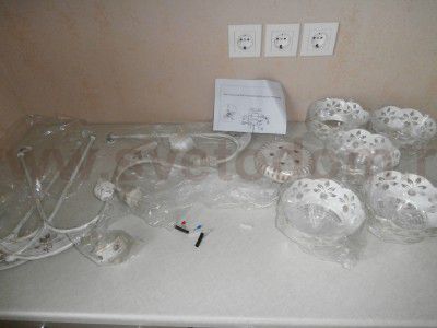 Люстра потолочная Odeon light 3209/5 NOVIA