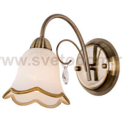 Светильник ЭкономСвет 32343/1wAB WT GD