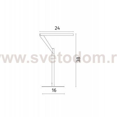 Декоративная настольная лампа Divinare SOLE 3234/06 TL-1