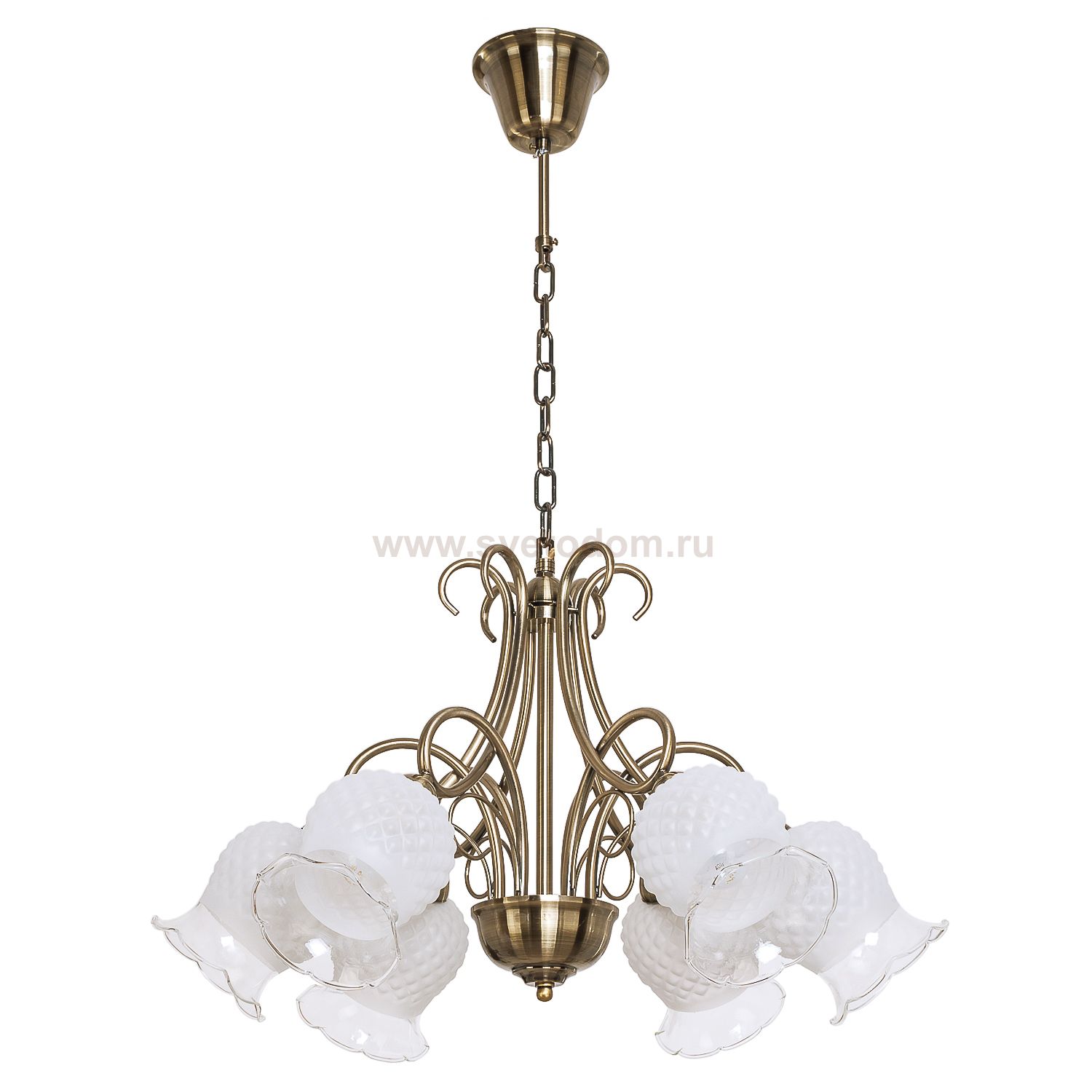 Люстра классическая Экономсвет 32357N/6AB WT