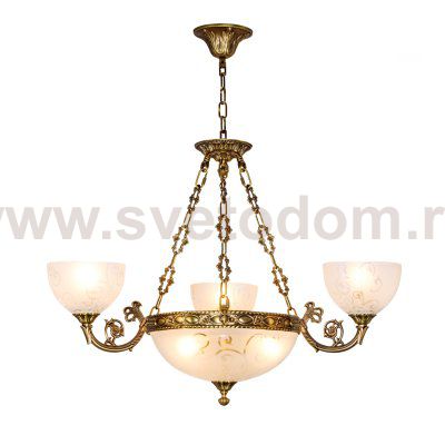 Люстра классическая Экономсвет 32358/3+3ABP WT