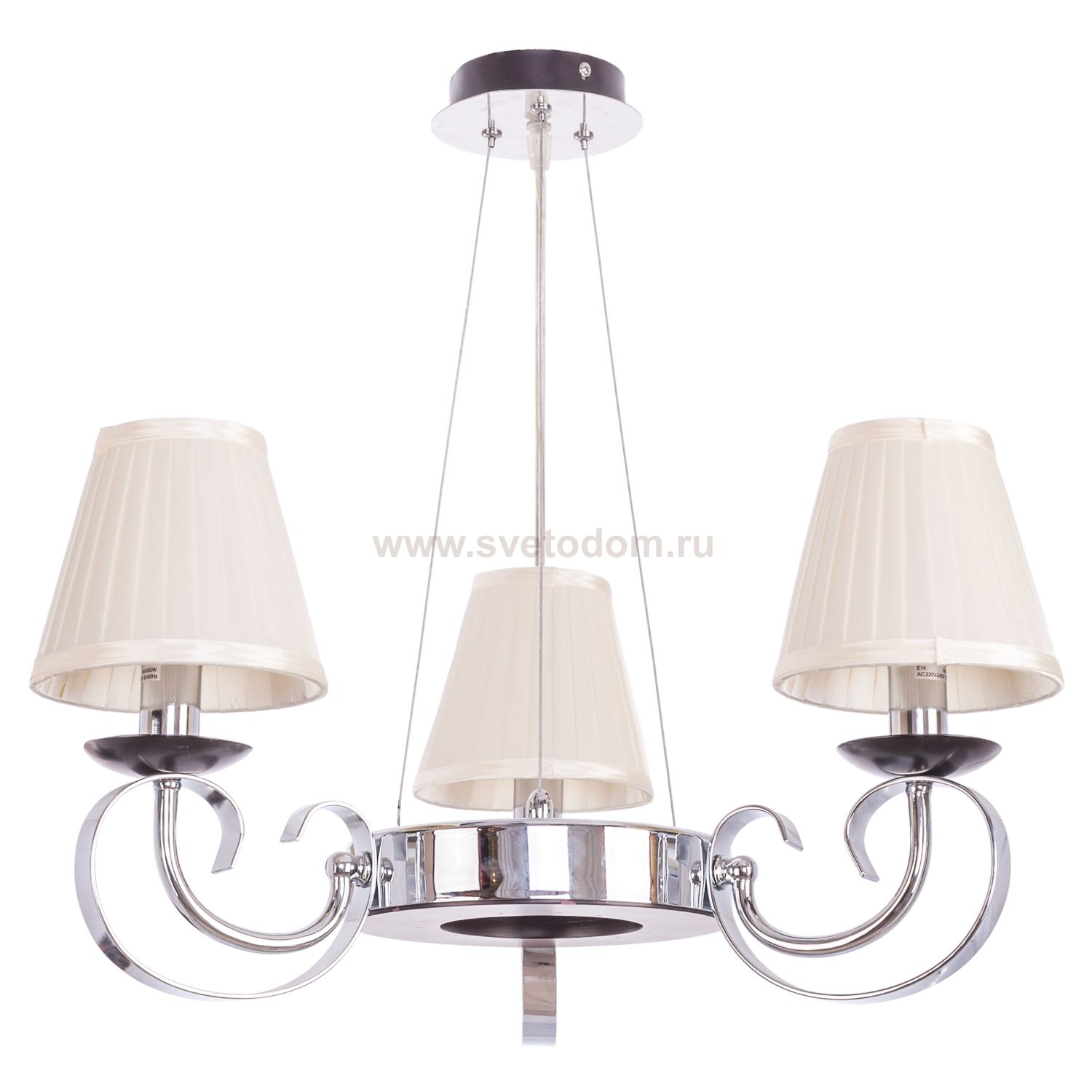 Люстра классическая Экономсвет 32420/3CR WD RWT