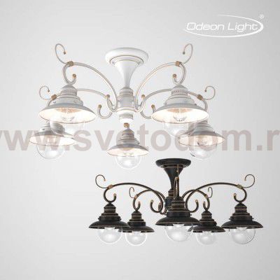 Люстра потолочная Odeon light 3249/5C SANDRINA
