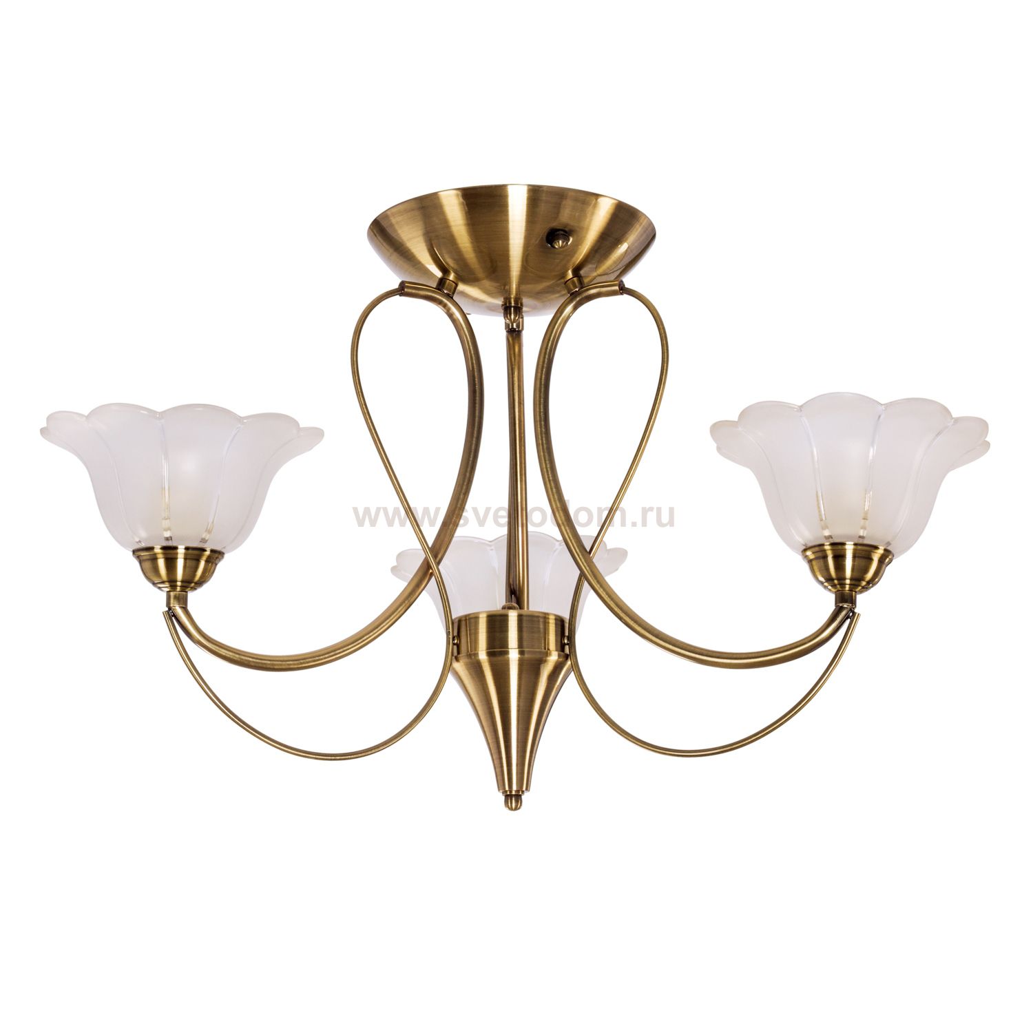 Люстра классическая Экономсвет 32725/3AB WT+CL
