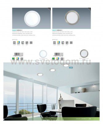 Встраиваемая светодиодная панель Eglo 32754 FUEVA-C